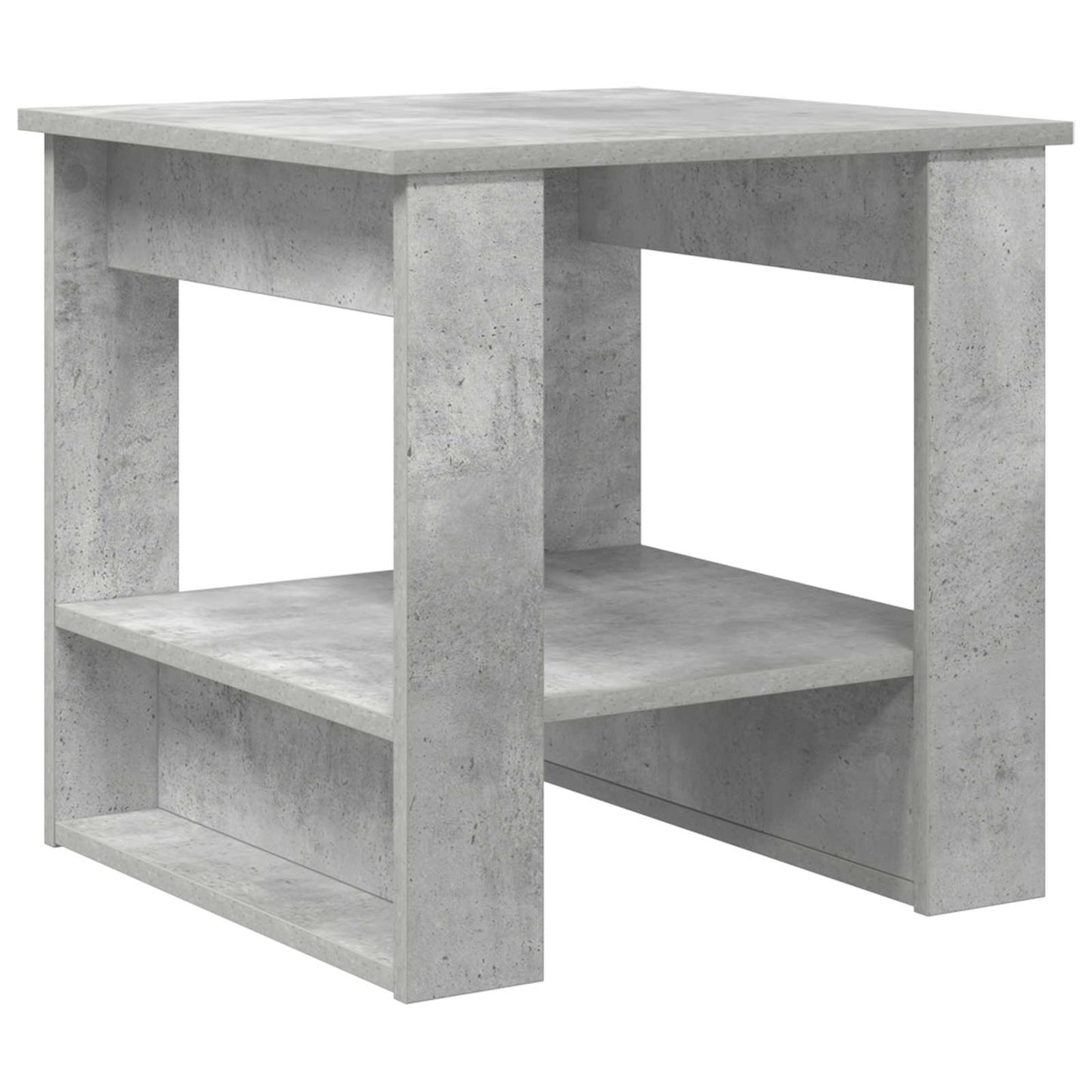 Coffee Table Concrete Grey 51 x 50 x 50 cm Engineered Wood