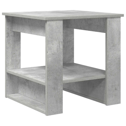 Coffee Table Concrete Grey 51 x 50 x 50 cm Engineered Wood