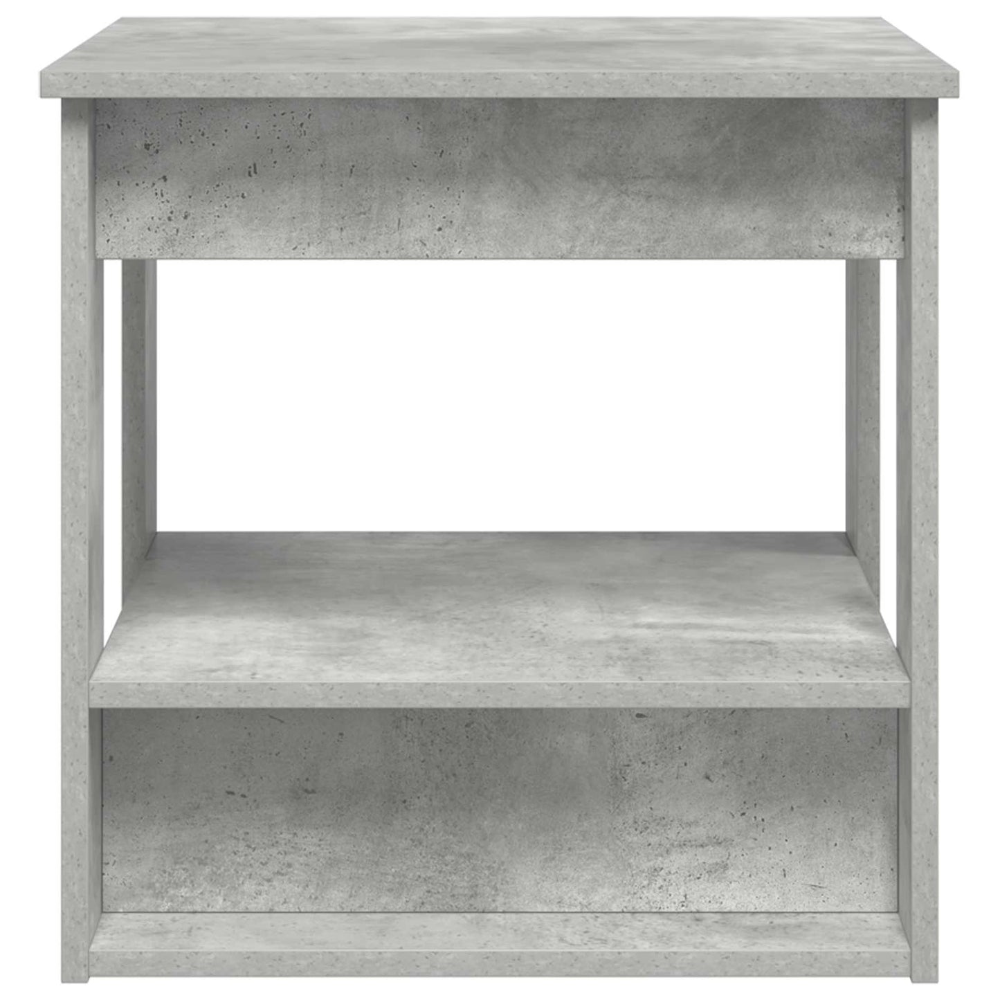 Coffee Table Concrete Grey 51 x 50 x 50 cm Engineered Wood