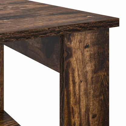 Coffee Table Smoked Oak 51 x 50 x 50 cm Engineered Wood