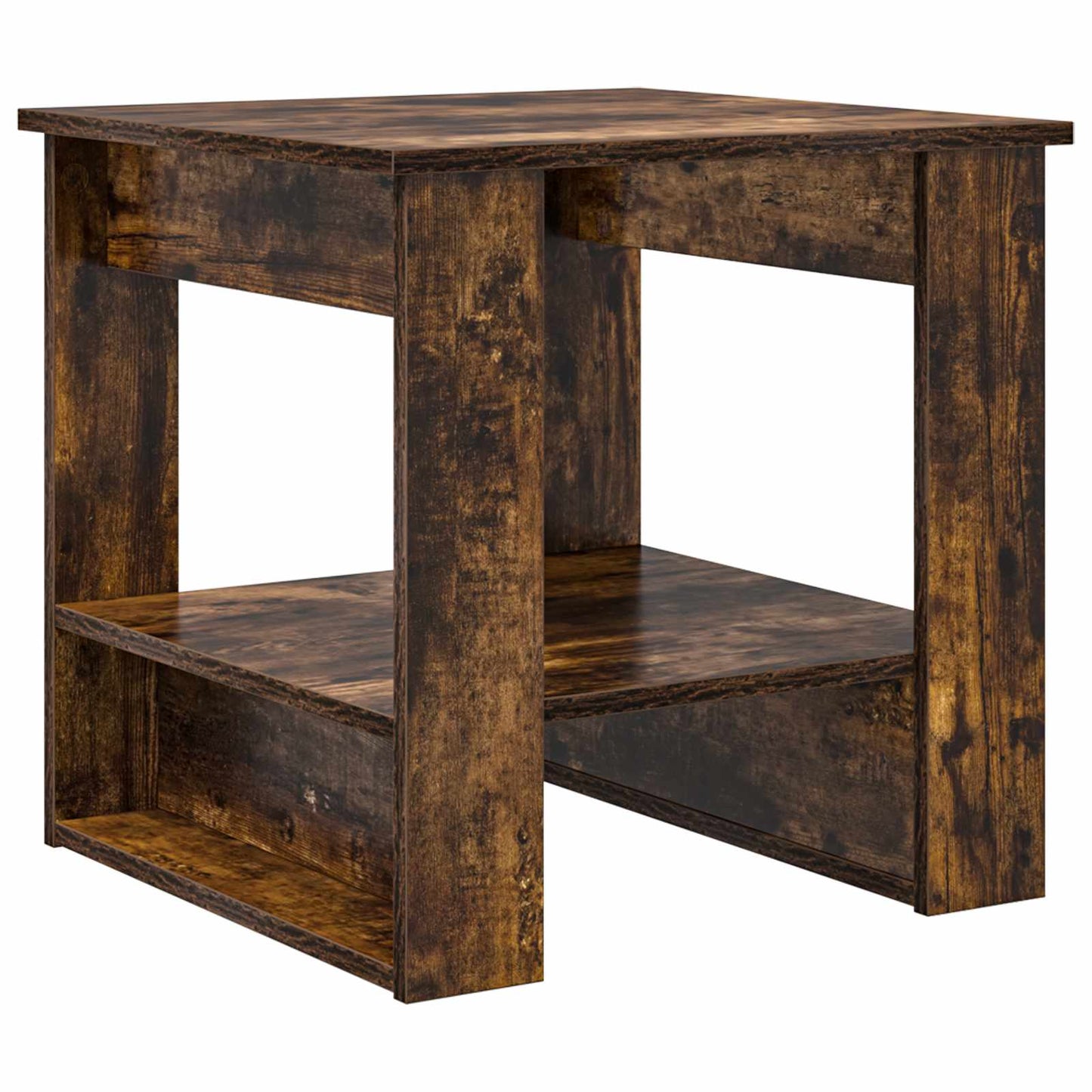 Coffee Table Smoked Oak 51 x 50 x 50 cm Engineered Wood