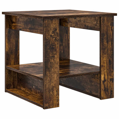 Coffee Table Smoked Oak 51 x 50 x 50 cm Engineered Wood