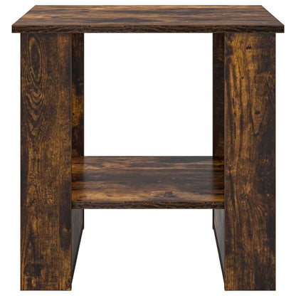 Coffee Table Smoked Oak 51 x 50 x 50 cm Engineered Wood