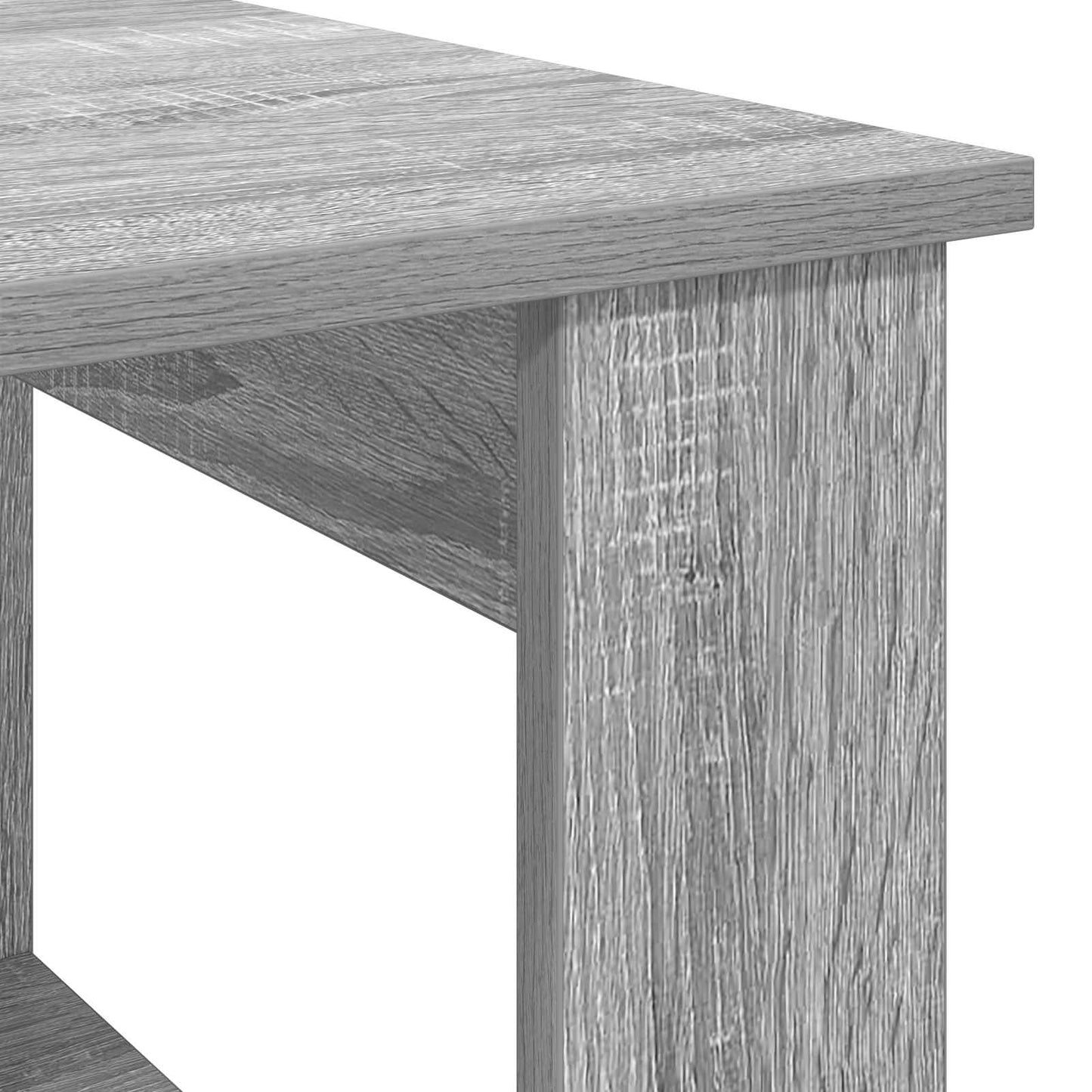 Coffee Table Grey Sonoma 51 x 50 x 50 cm Engineered Wood