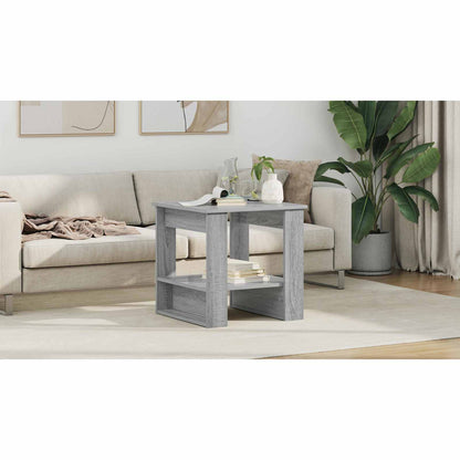Coffee Table Grey Sonoma 51 x 50 x 50 cm Engineered Wood
