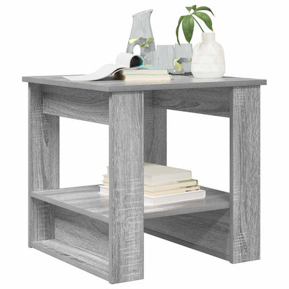 Coffee Table Grey Sonoma 51 x 50 x 50 cm Engineered Wood