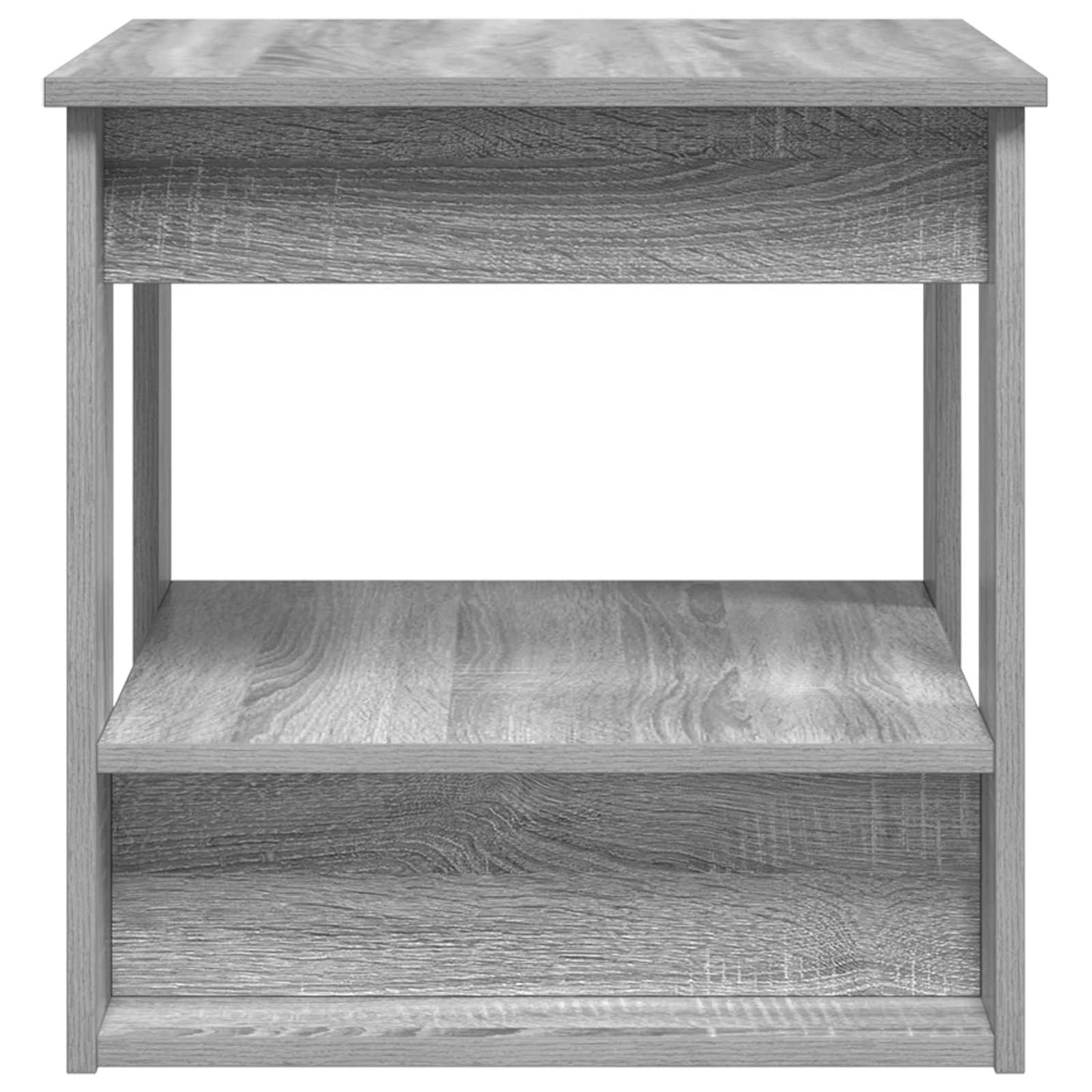 Coffee Table Grey Sonoma 51 x 50 x 50 cm Engineered Wood
