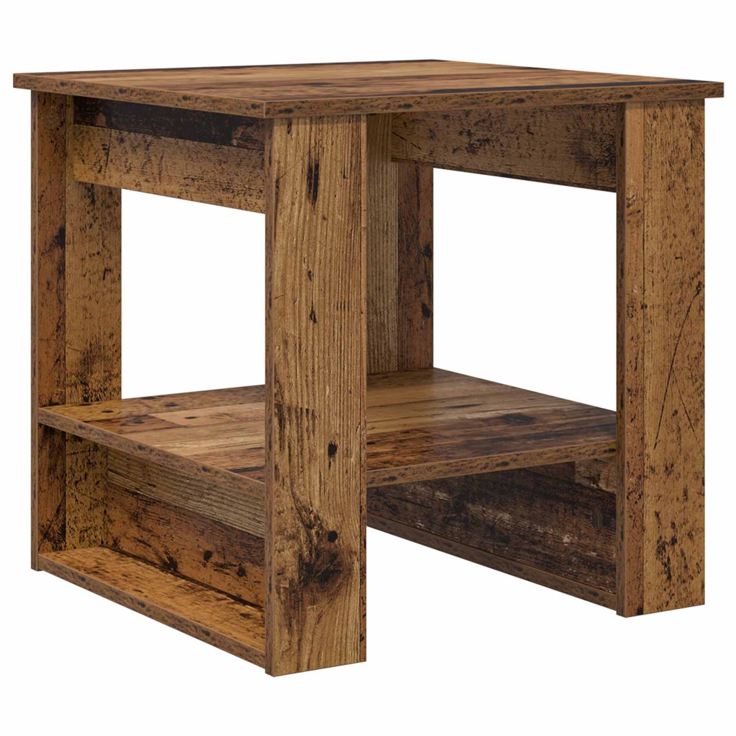 Coffee Table Old Wood 51 x 50 x 50 cm Engineered Wood