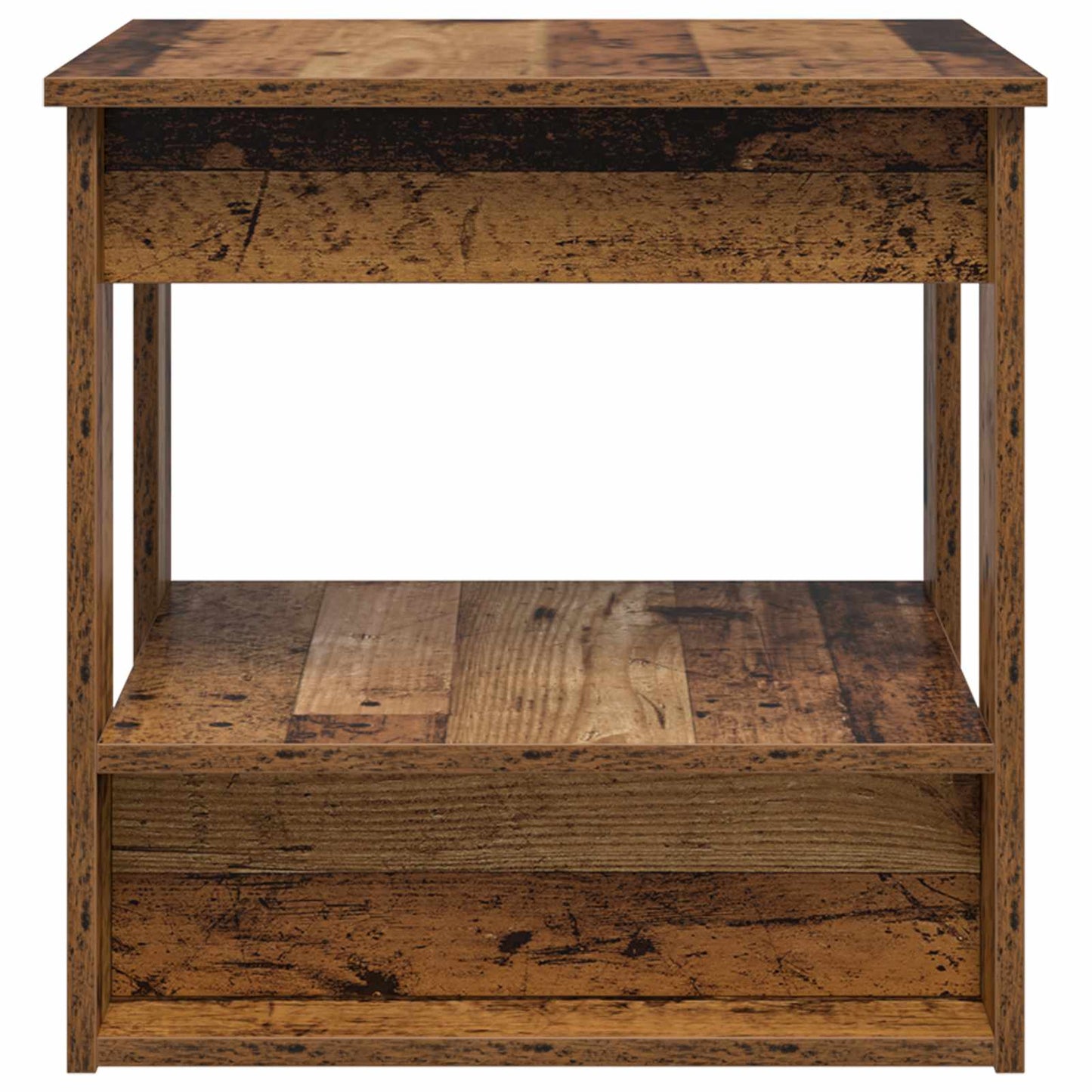 Coffee Table Old Wood 51 x 50 x 50 cm Engineered Wood