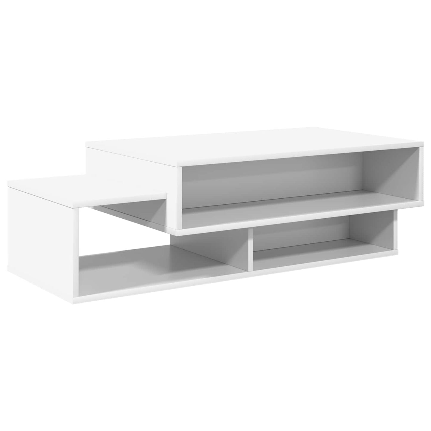 Coffee Table White 105 x 50 x 32.5 cm Engineered Wood