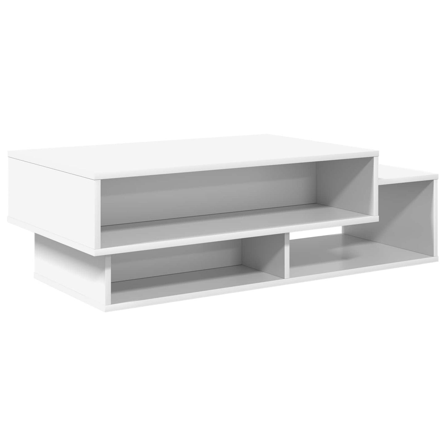 Coffee Table White 105 x 50 x 32.5 cm Engineered Wood