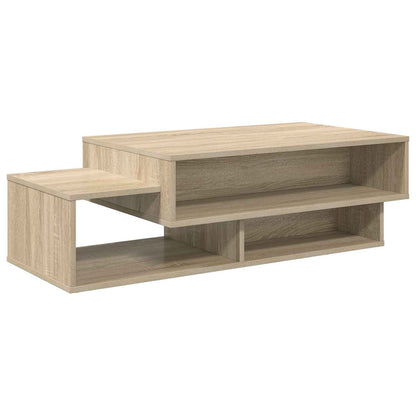 Coffee Table Sonoma Oak 105 x 50 x 32.5 cm Engineered Wood