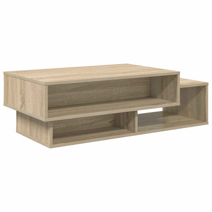 Coffee Table Sonoma Oak 105 x 50 x 32.5 cm Engineered Wood