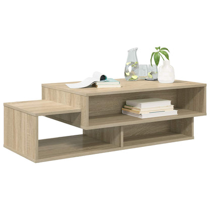 Coffee Table Sonoma Oak 105 x 50 x 32.5 cm Engineered Wood