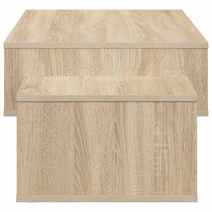 Coffee Table Sonoma Oak 105 x 50 x 32.5 cm Engineered Wood