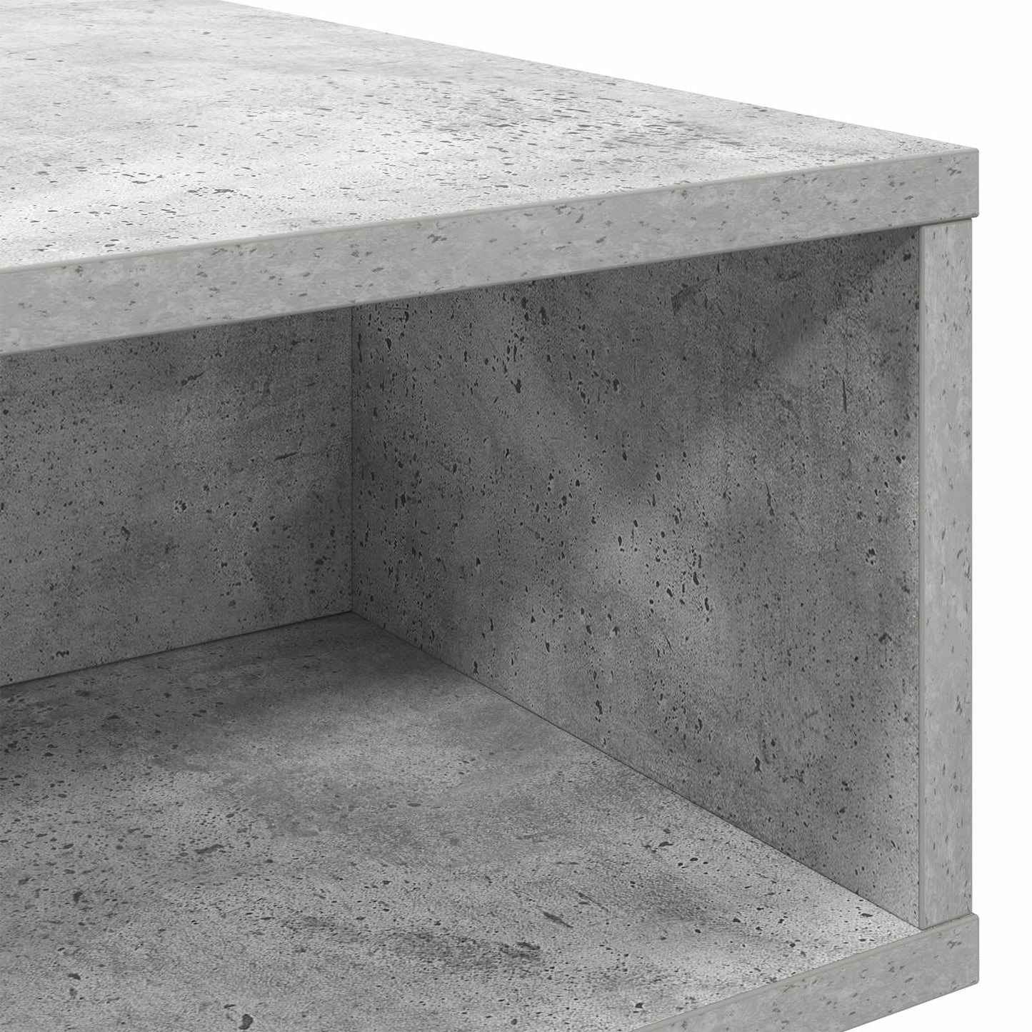Coffee Table Concrete Grey 105 x 50 x 32.5 cm Engineered Wood