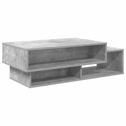 Coffee Table Concrete Grey 105 x 50 x 32.5 cm Engineered Wood