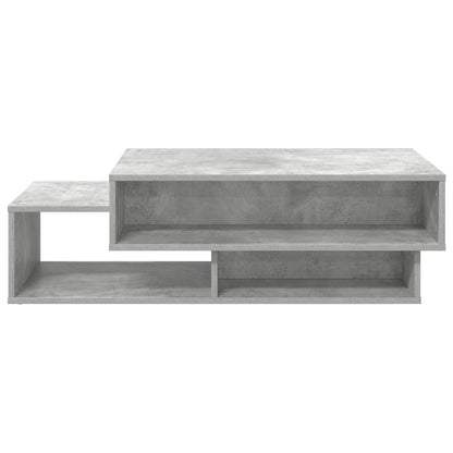 Coffee Table Concrete Grey 105 x 50 x 32.5 cm Engineered Wood