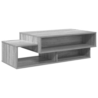 Coffee Table Grey Sonoma 105 x 50 x 32.5 cm Engineered Wood