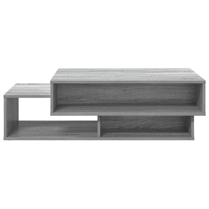 Coffee Table Grey Sonoma 105 x 50 x 32.5 cm Engineered Wood