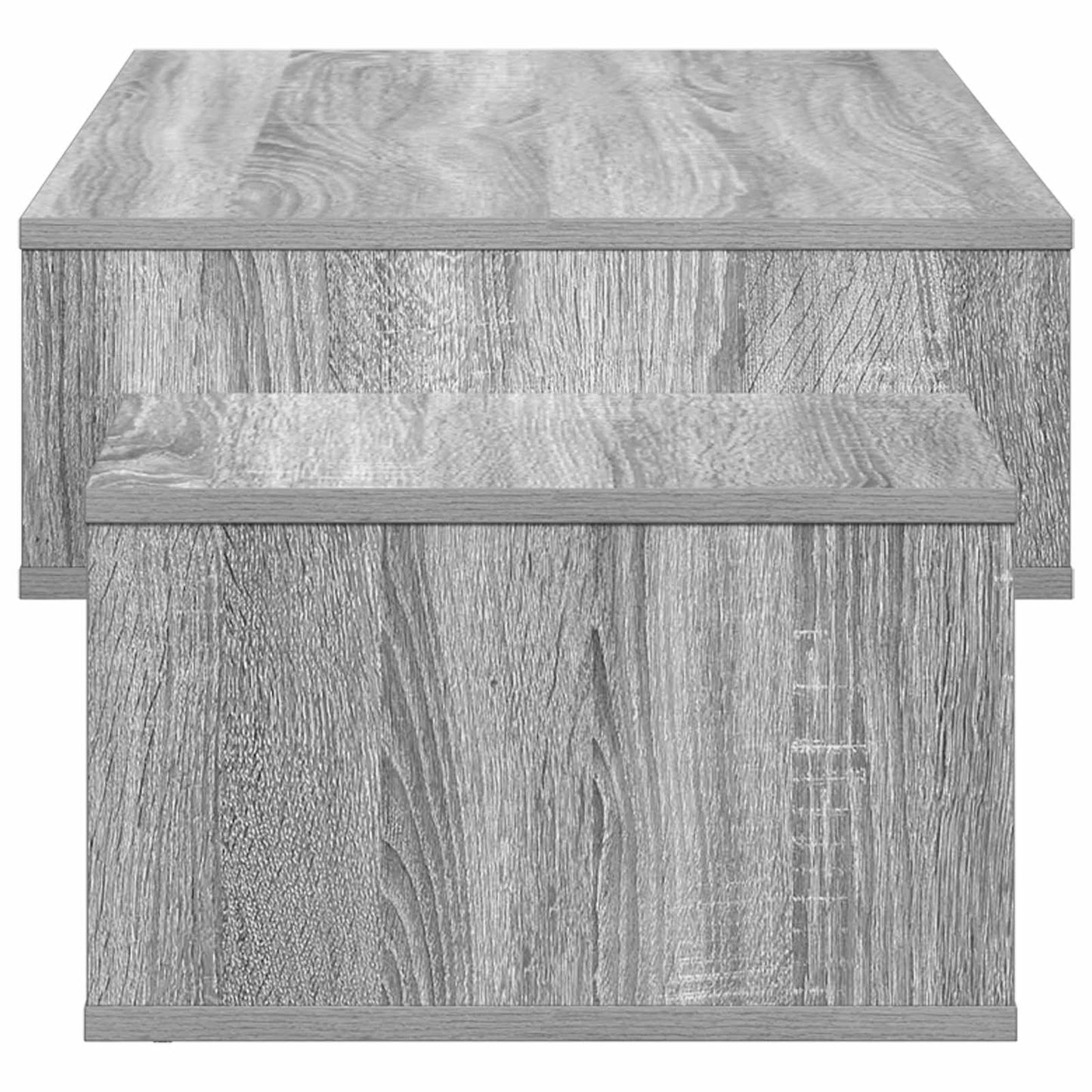 Coffee Table Grey Sonoma 105 x 50 x 32.5 cm Engineered Wood