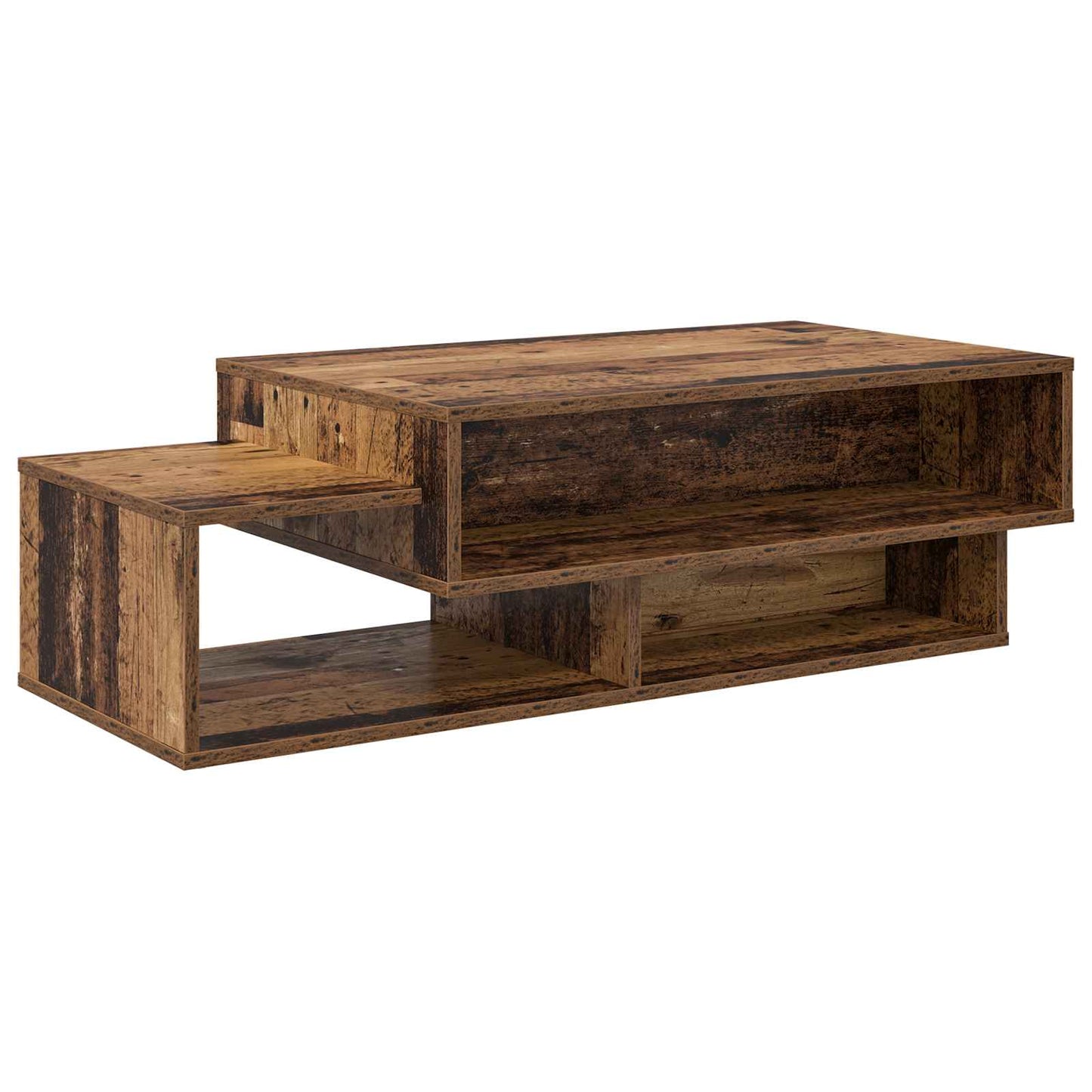 Coffee Table Old Wood 105 x 50 x 32.5 cm Engineered Wood