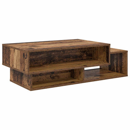 Coffee Table Old Wood 105 x 50 x 32.5 cm Engineered Wood