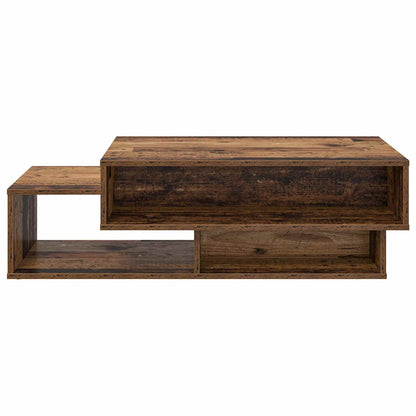 Coffee Table Old Wood 105 x 50 x 32.5 cm Engineered Wood