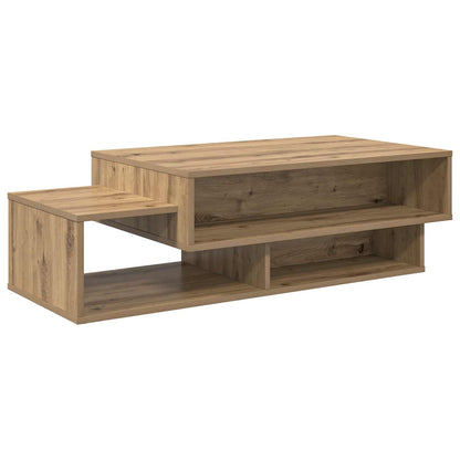 Coffee Table Artisan Oak 105 x 50 x 32.5 cm Engineered Wood