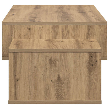 Coffee Table Artisan Oak 105 x 50 x 32.5 cm Engineered Wood