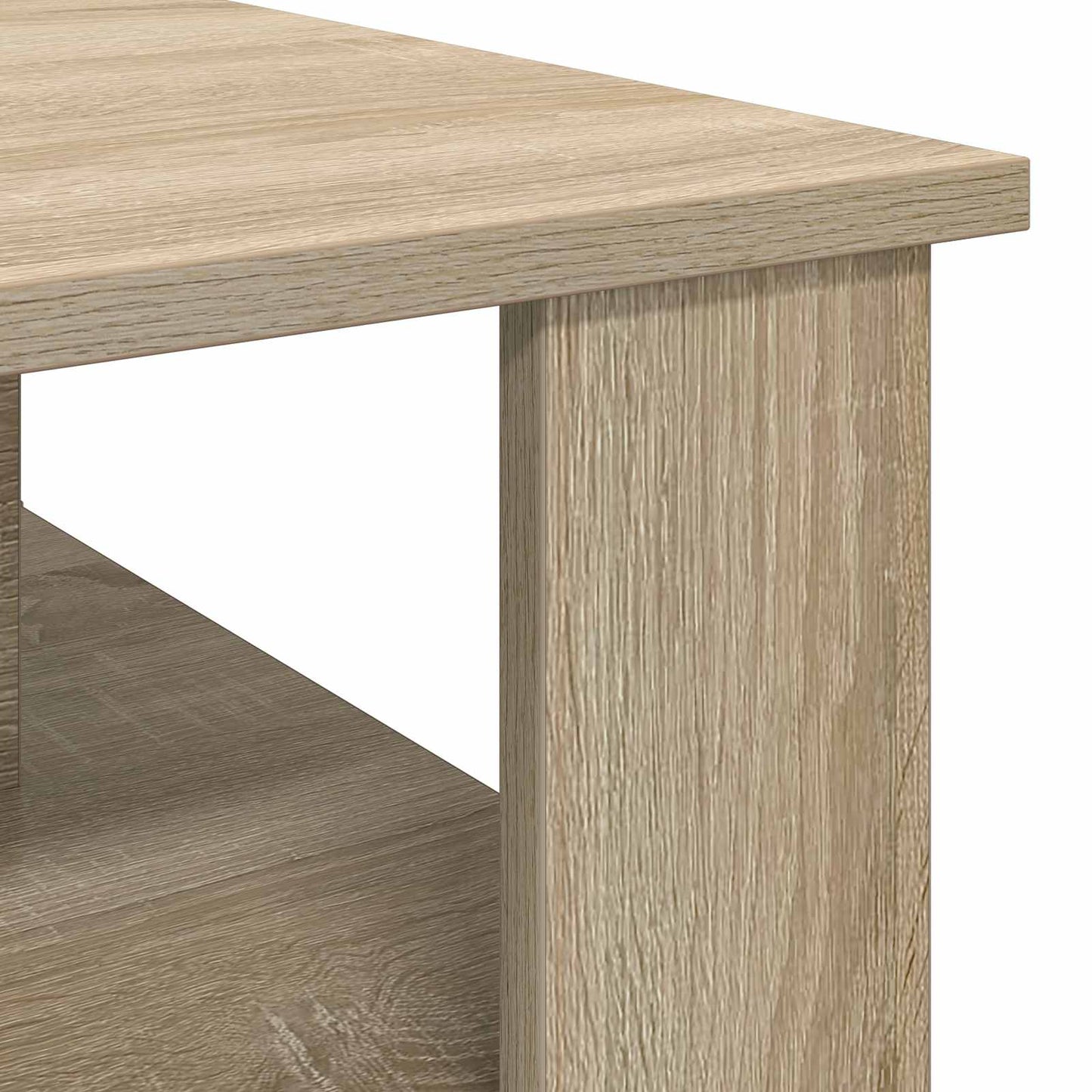 Coffee Table Sonoma Oak 90 x 50 x 40 cm Engineered Wood
