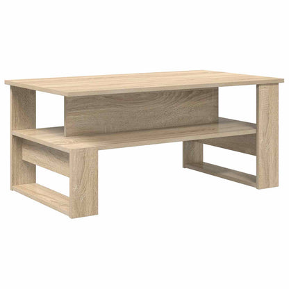 Coffee Table Sonoma Oak 90 x 50 x 40 cm Engineered Wood