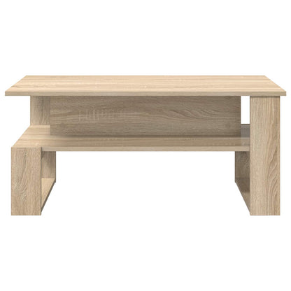 Coffee Table Sonoma Oak 90 x 50 x 40 cm Engineered Wood