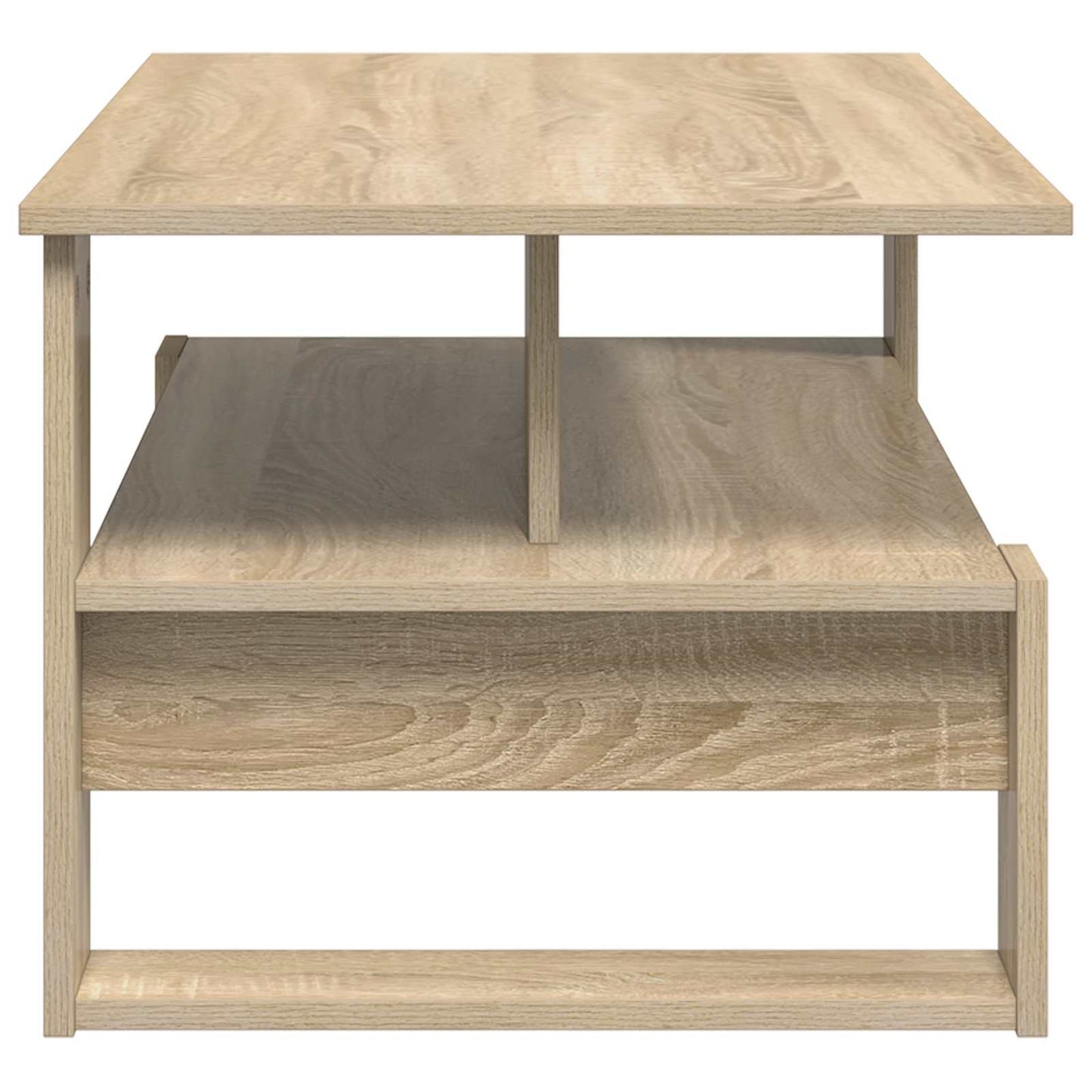 Coffee Table Sonoma Oak 90 x 50 x 40 cm Engineered Wood