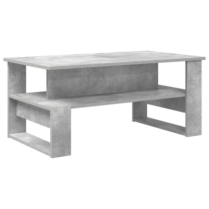 Coffee Table Concrete Grey 90 x 50 x 40 cm Engineered Wood