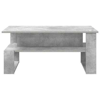 Coffee Table Concrete Grey 90 x 50 x 40 cm Engineered Wood