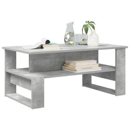 Coffee Table Concrete Grey 90 x 50 x 40 cm Engineered Wood