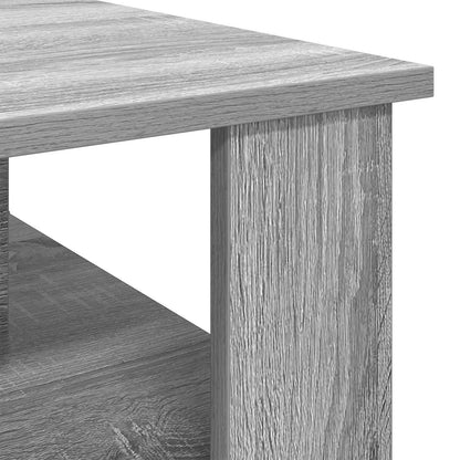Coffee Table Grey Sonoma 90 x 50 x 40 cm Engineered Wood