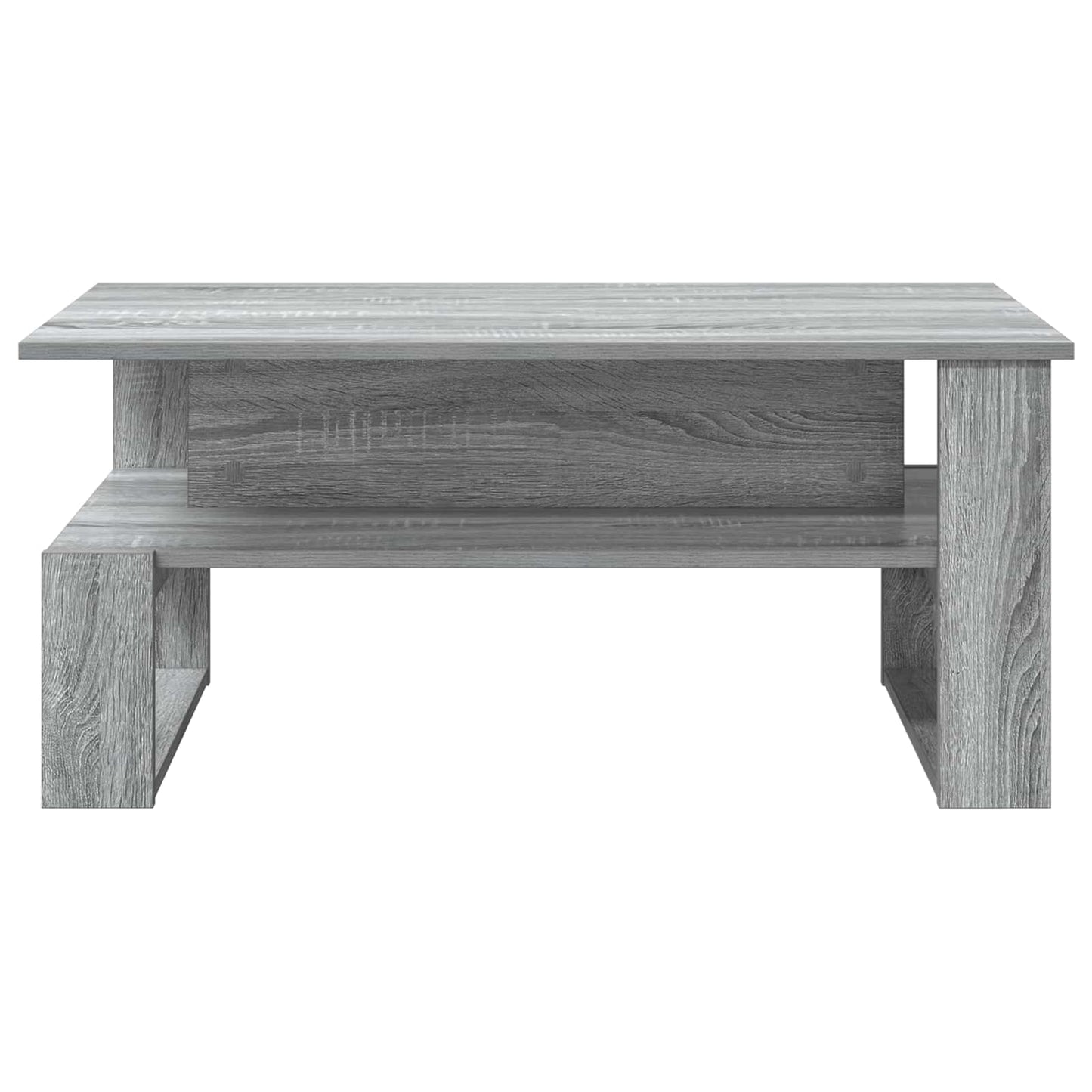 Coffee Table Grey Sonoma 90 x 50 x 40 cm Engineered Wood