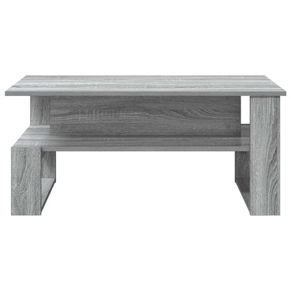 Coffee Table Grey Sonoma 90 x 50 x 40 cm Engineered Wood