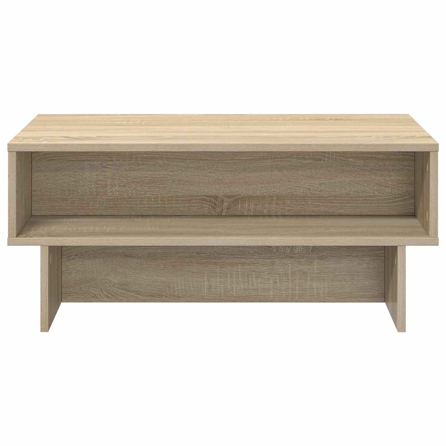 Coffee Table Sonoma Oak 80 x 46 x 35 cm Engineered Wood