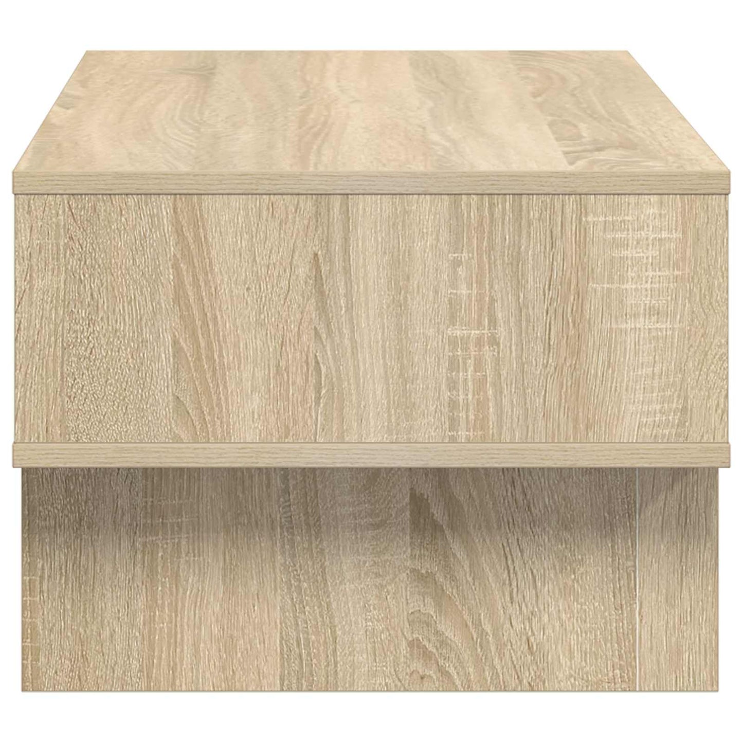 Coffee Table Sonoma Oak 80 x 46 x 35 cm Engineered Wood