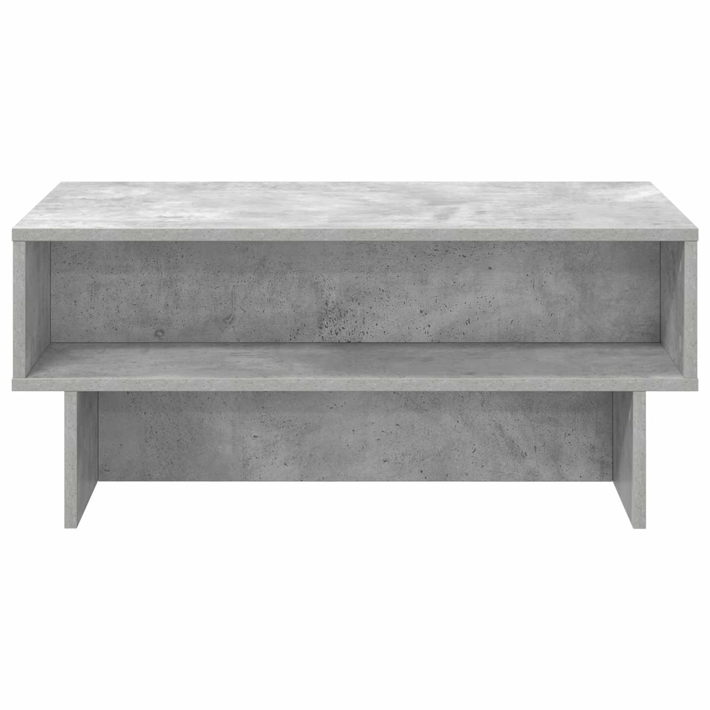 Coffee Table Concrete Grey 80 x 46 x 35 cm Engineered Wood