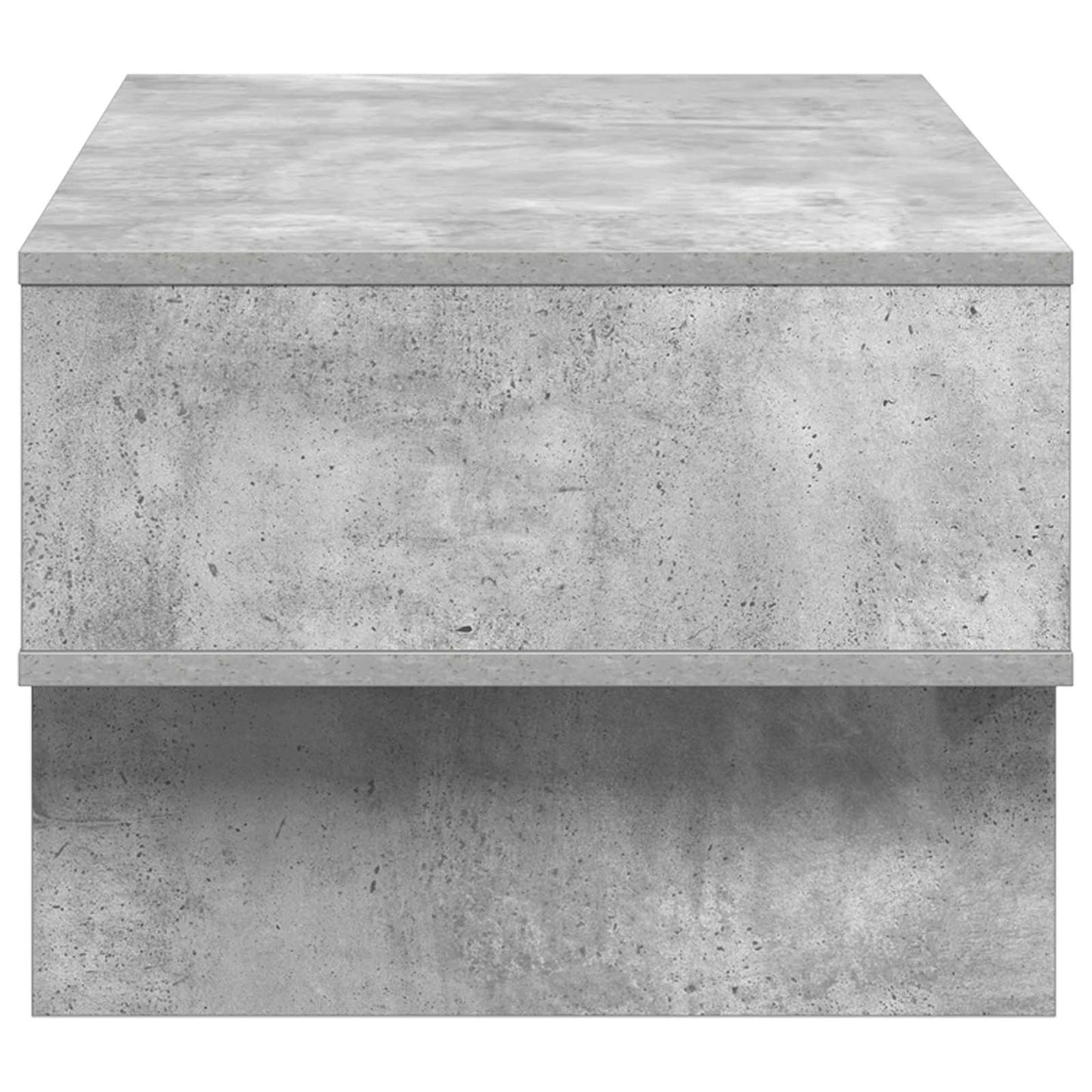 Coffee Table Concrete Grey 80 x 46 x 35 cm Engineered Wood