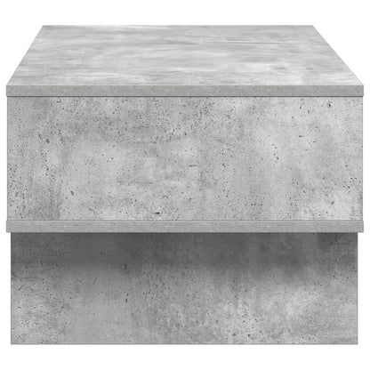 Coffee Table Concrete Grey 80 x 46 x 35 cm Engineered Wood