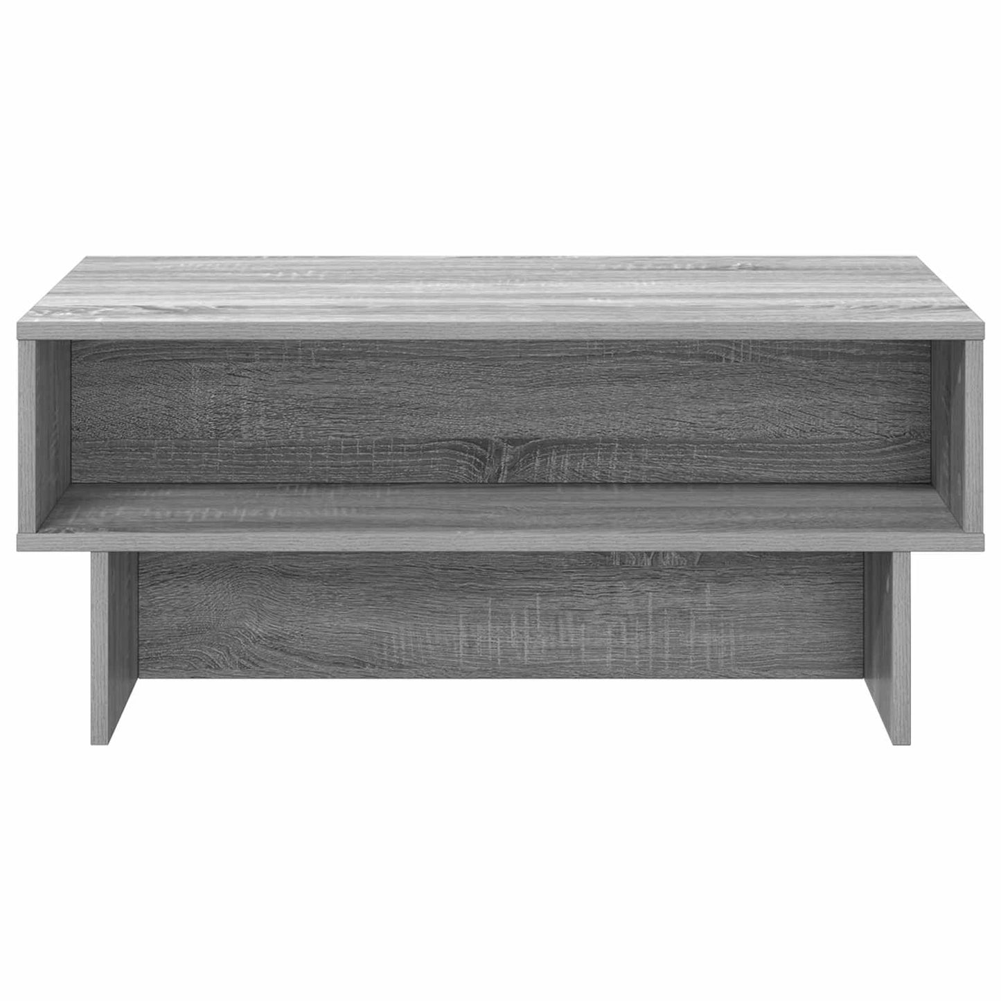Coffee Table Grey Sonoma 80 x 46 x 35 cm Engineered Wood