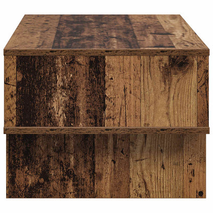 Coffee Table Old Wood 80 x 46 x 35 cm Engineered Wood
