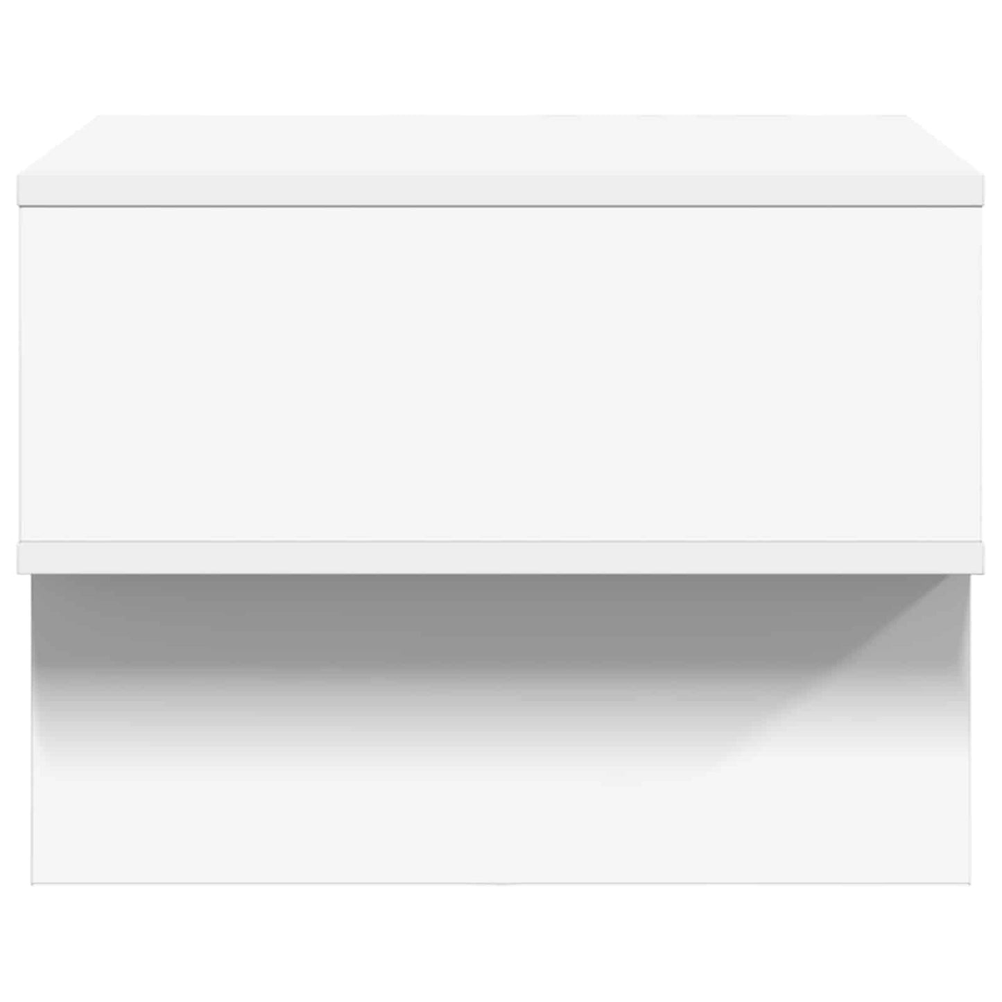 Coffee Table White 48 x 46 x 35 cm Engineered Wood