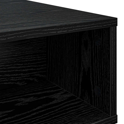 Coffee Table Black Oak 48 x 46 x 35 cm Engineered Wood