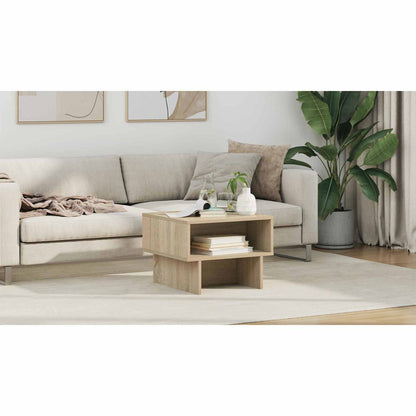 Coffee Table Sonoma Oak 48 x 46 x 35 cm Engineered Wood